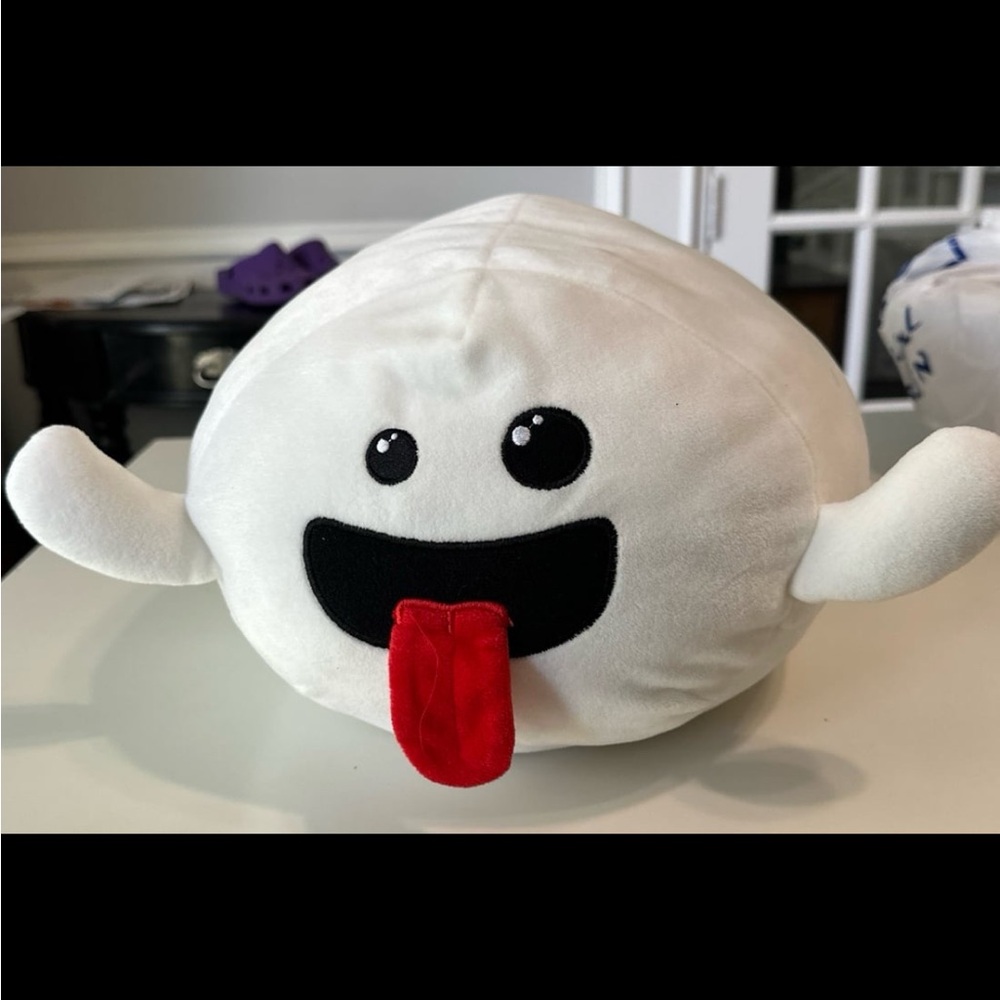 Ghost Halloween Design Smoochy Pals
Plush Toy Pillow 13" Long, NWOT